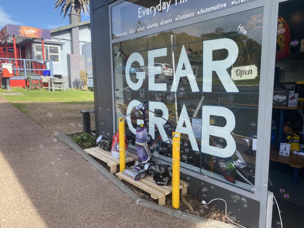 Gear Grab Hire Shop Front