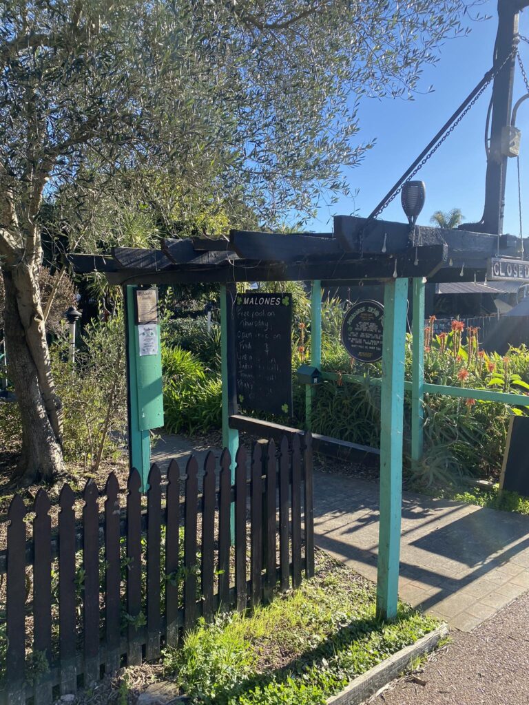 Malones Irish Pub Entrance