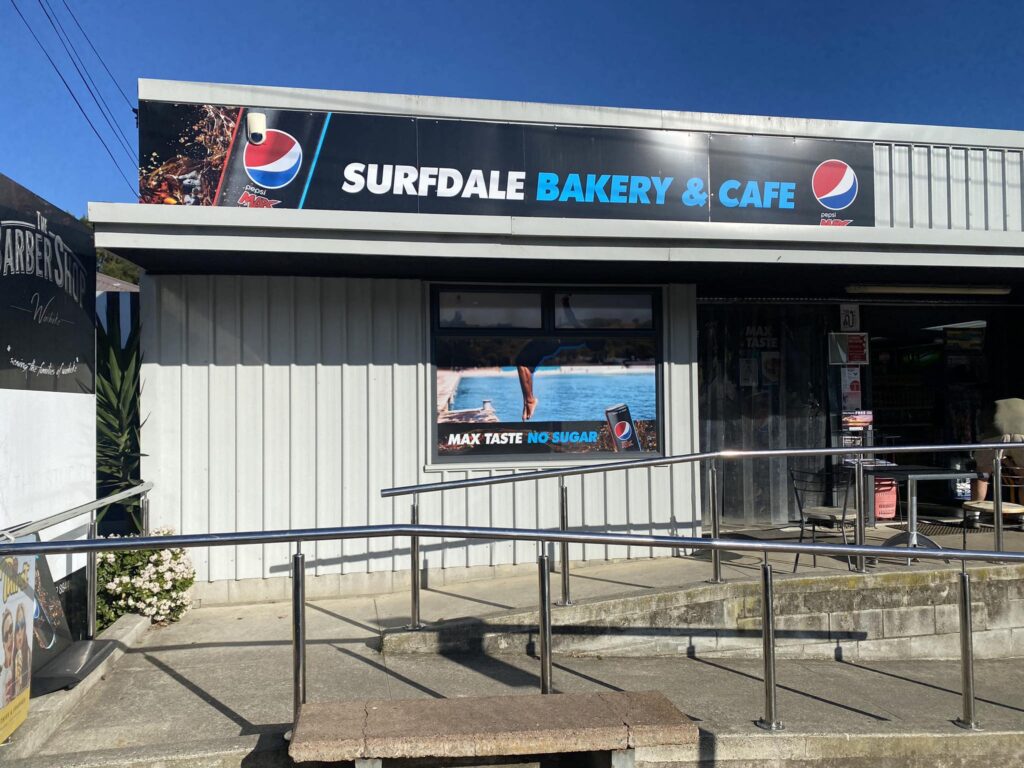 Surfdale Bakery Entrance