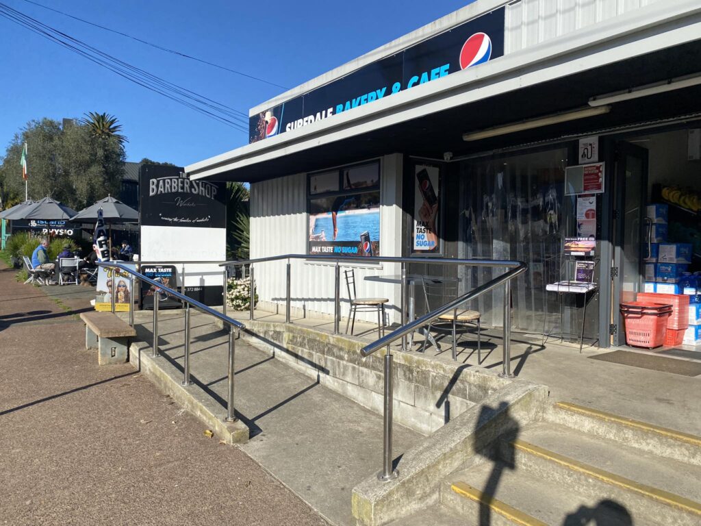 Surfdale Bakery Front Entrance