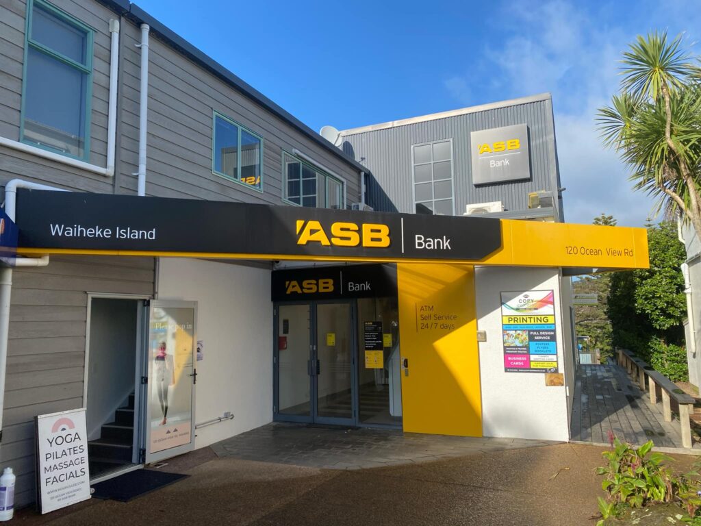 ASB Waiheke Entrance