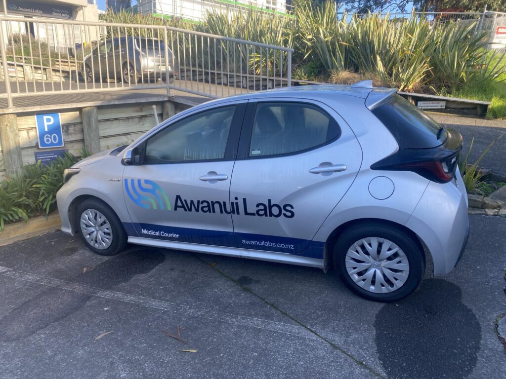 Awanui Labs Courier Vehicle