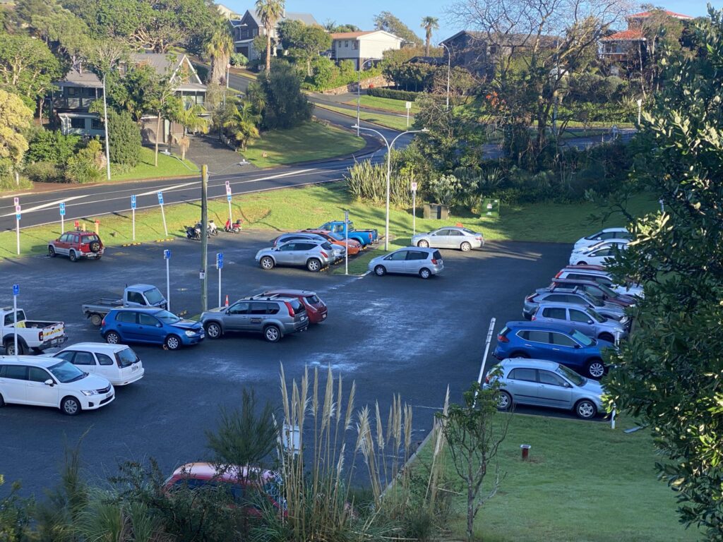 Kennedy Point Carpark Parking lot View