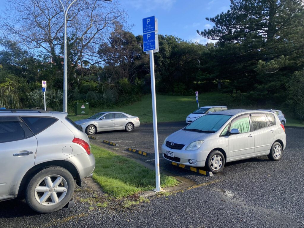 Kennedy Point Carpark Sign