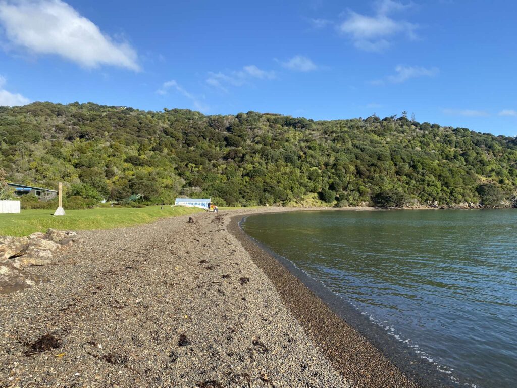 Matiatia Bay Beach Shore