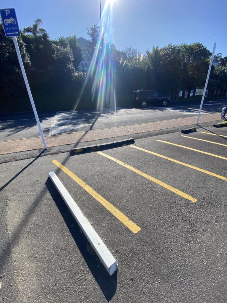 Surfdale Main Carpark Motorbike Parking