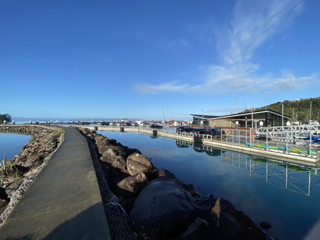 Waiheke Marina Parking Lot