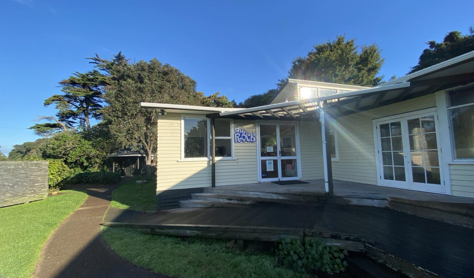 Waiheke Youth Centre Entrance