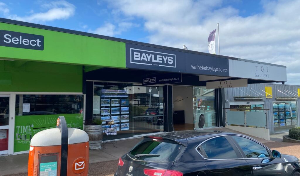 Bayleys Waiheke Island Store Front