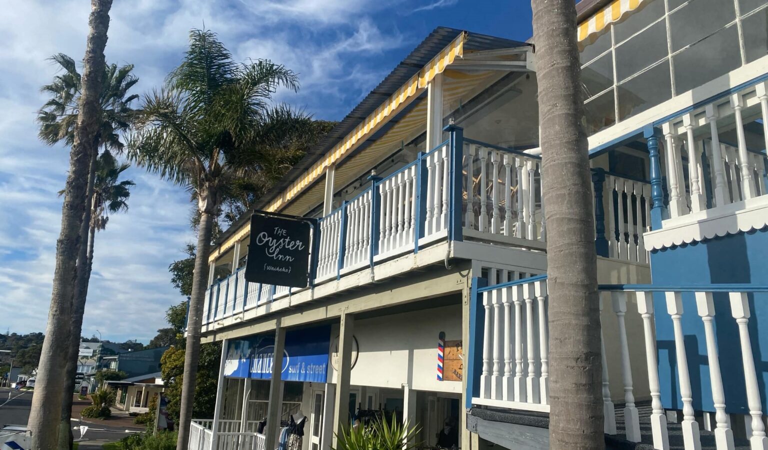 The Oyster Inn Sign