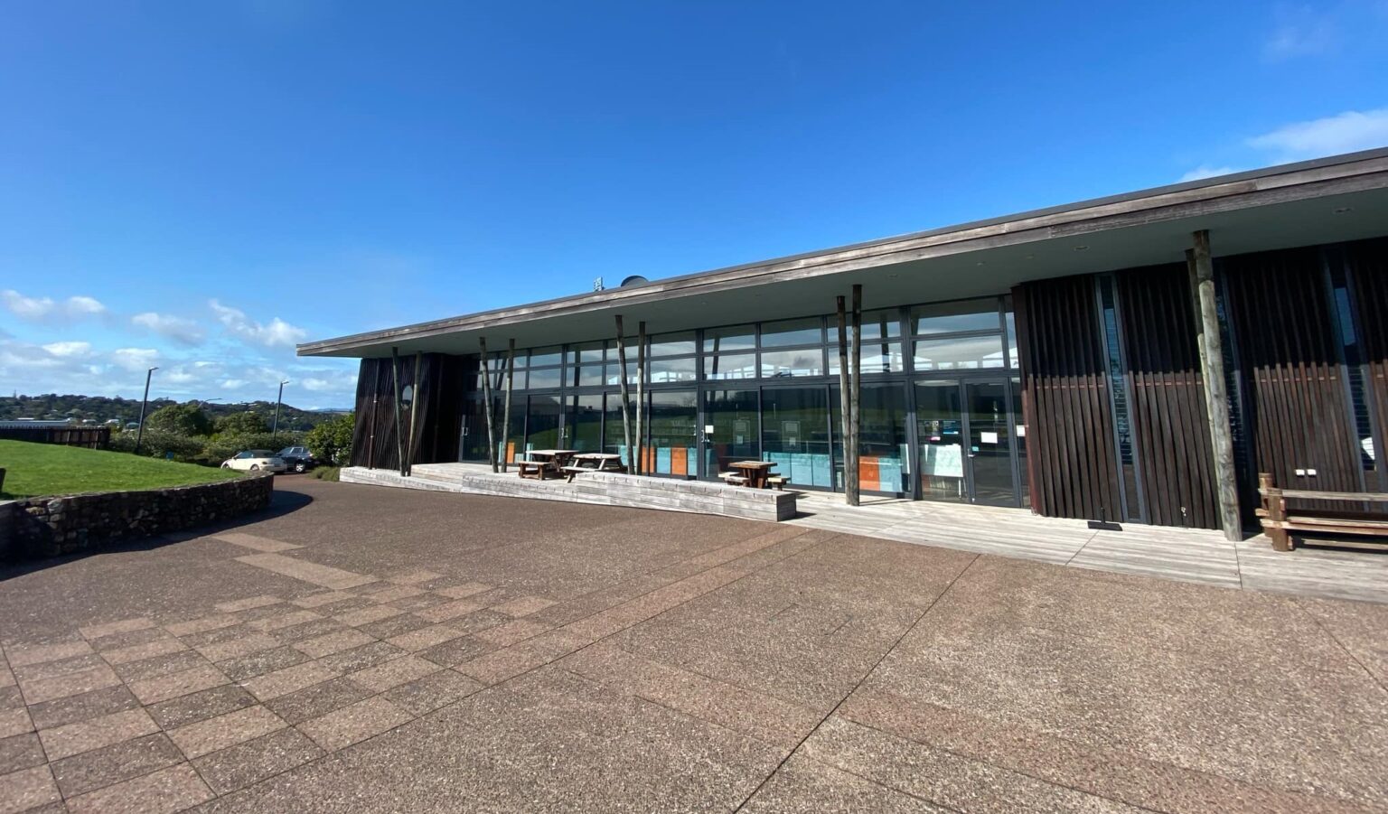 Waiheke Library Back Doors