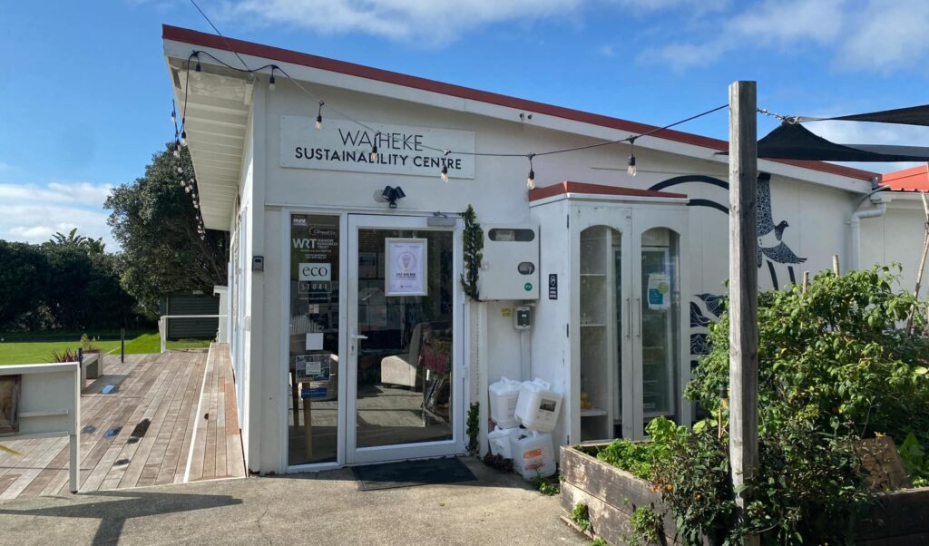 Waiheke Sustainability Centre Front Door